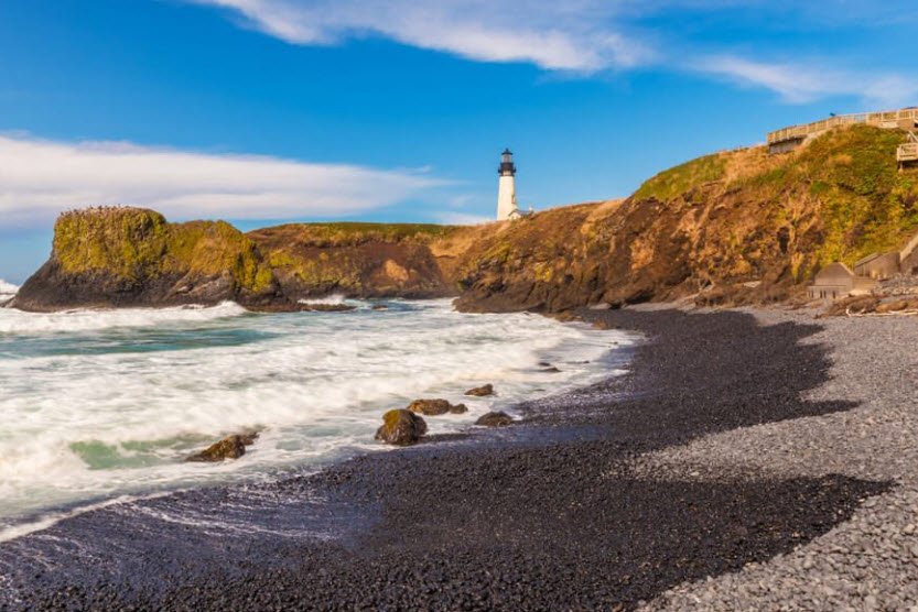 Yaquina Bay State Recreation Site, Oregon, USA